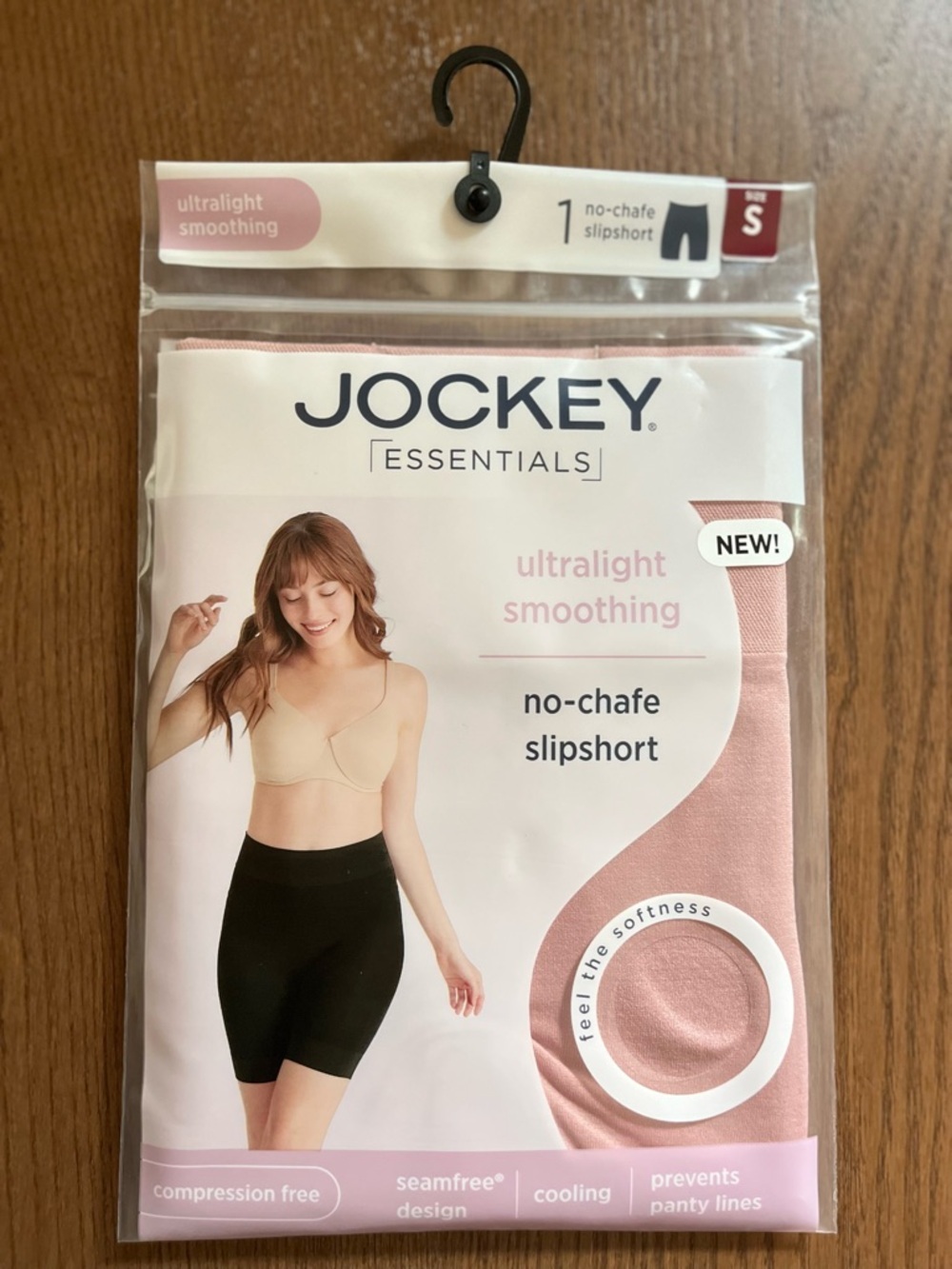 Jockey No-Chafe Slipshort - Pink